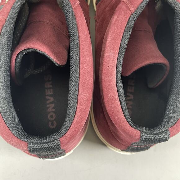 Converse One Star Counter Climate Men’s 10 Red Suede Mid Top Shoe Casual Sneaker - Picture 8 of 9